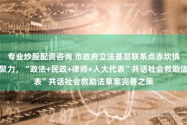 专业炒股配资咨询 市政府立法基层联系点赤坎镇人民政府集智聚力，“政法+民政+律师+人大代表”共话社会救助法草案完善之策